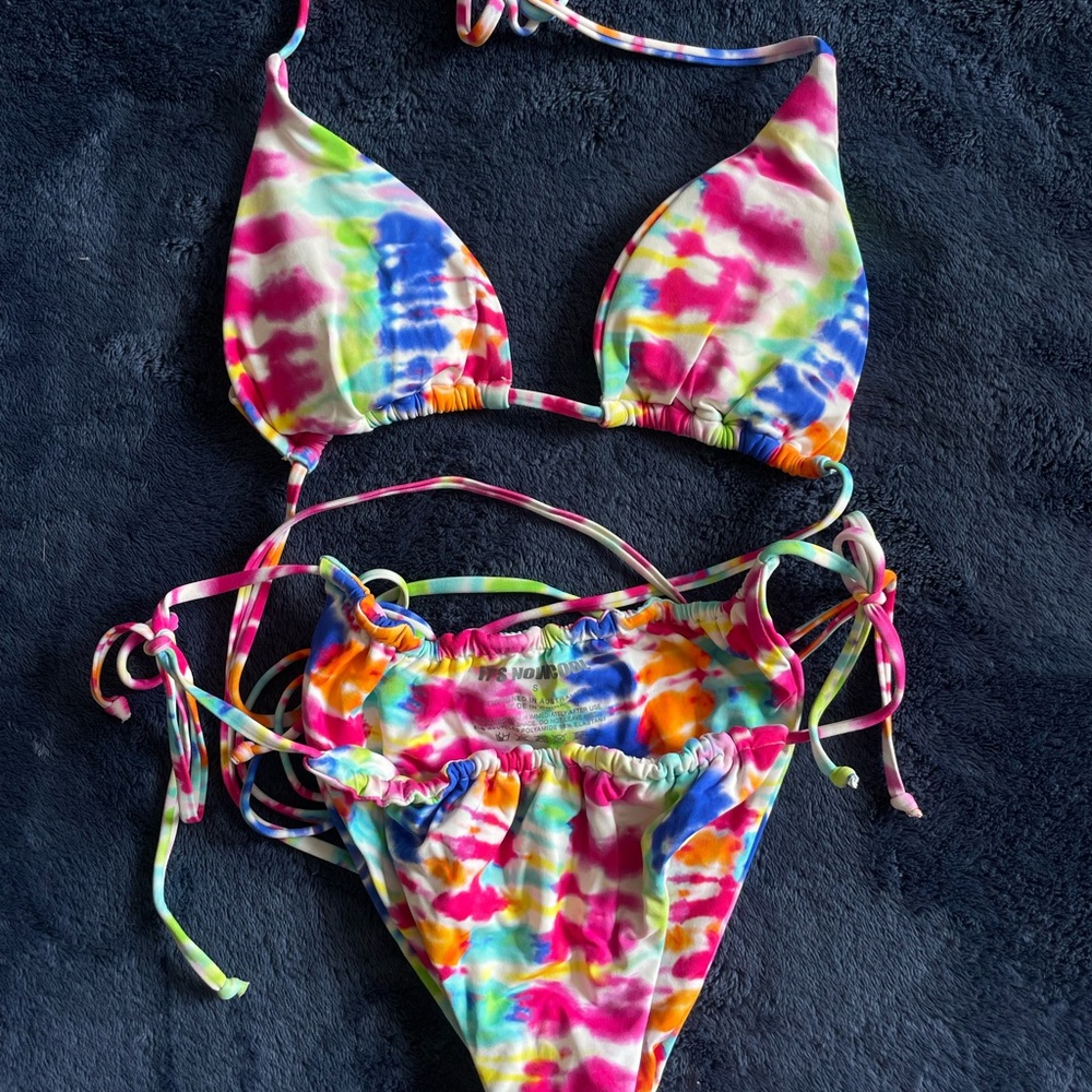 Vibrant Tie-Dye Bikini Set